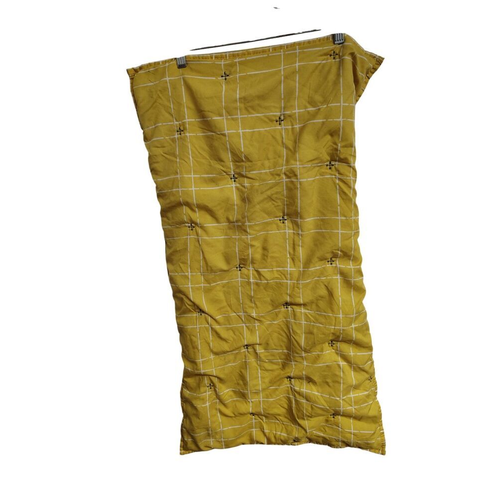 Curio‎ Super Soft Collection 70's Yellow and Green Pillow Case